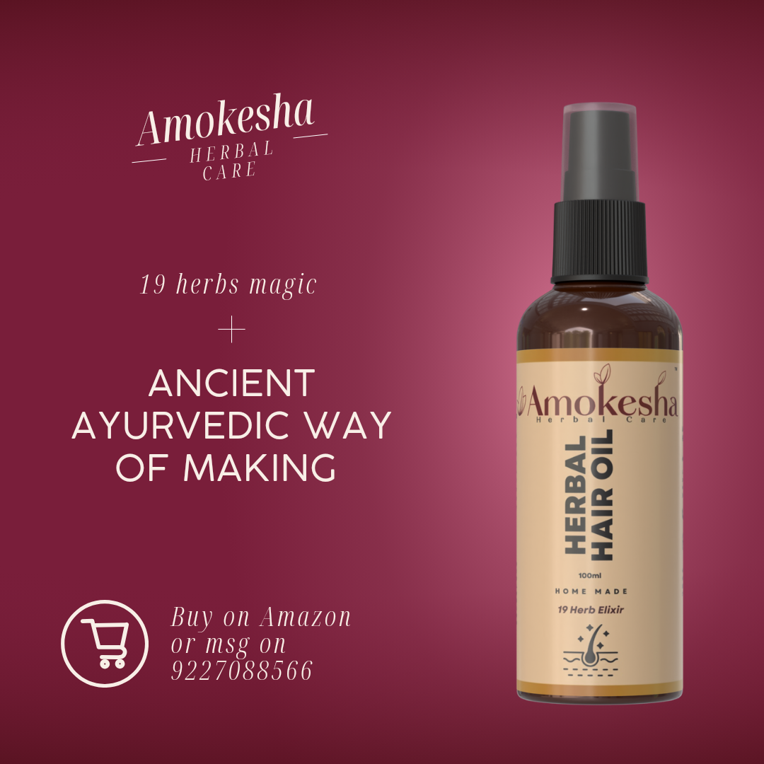 AMOKESHA HERBAL HAIROIL  100ML
