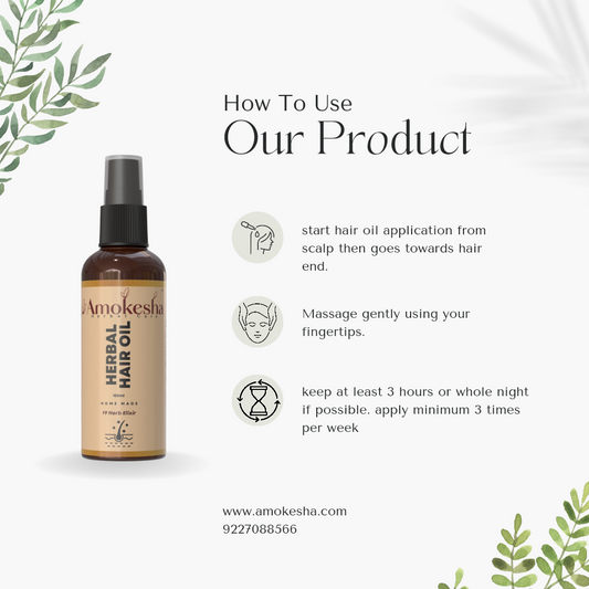 AMOKESHA HERBAL HAIROIL  100ML